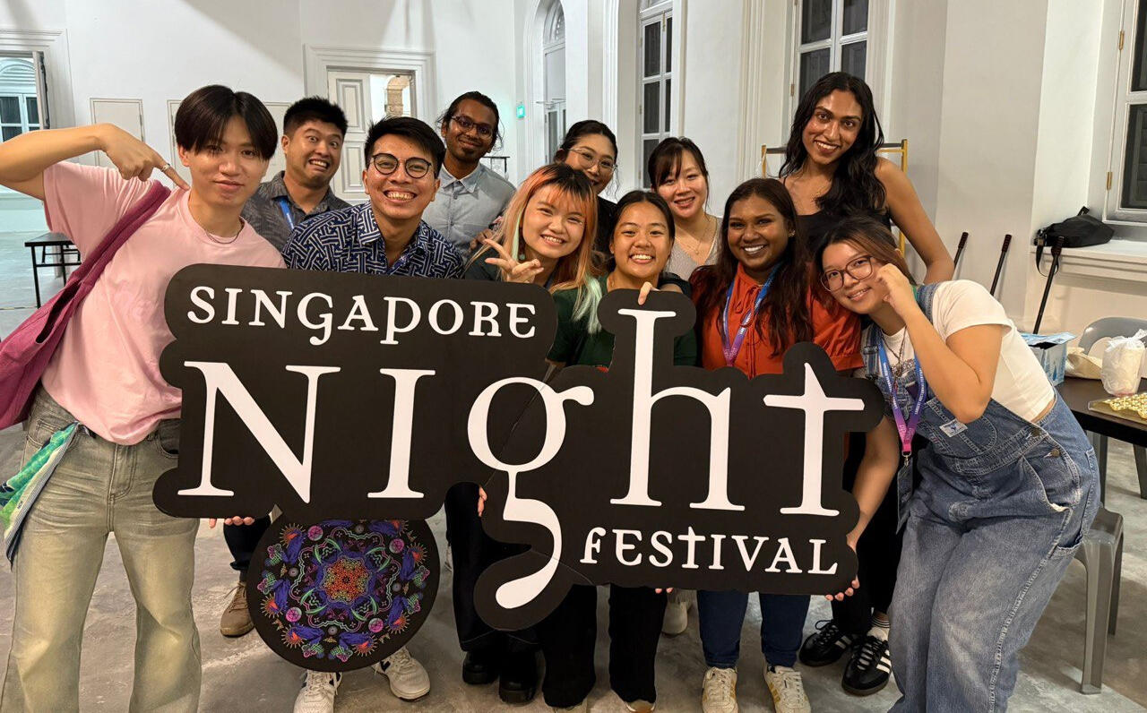 The team on the last night of the festival!