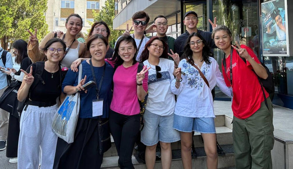 The LASALLE Arts Management folks (ft. Mayumi, FITS International Volunteer Coordinator) The LASALLE Arts Management folks (ft. Mayumi, FITS International Volunteer Coordinator)